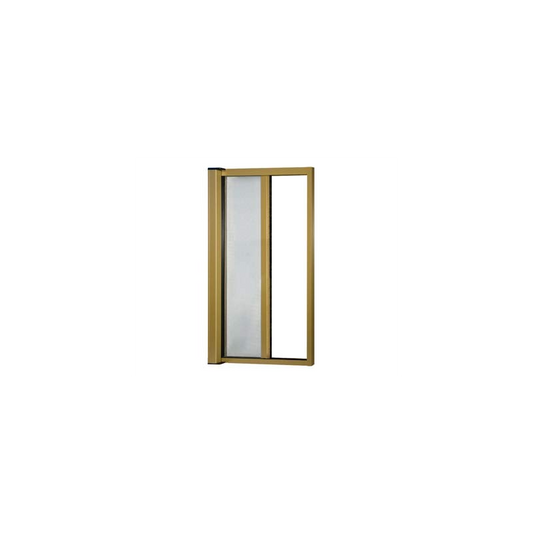 Zanzariera a rullo in kit riducibile universale per porta finestra orizzontale Bronzo 160x250