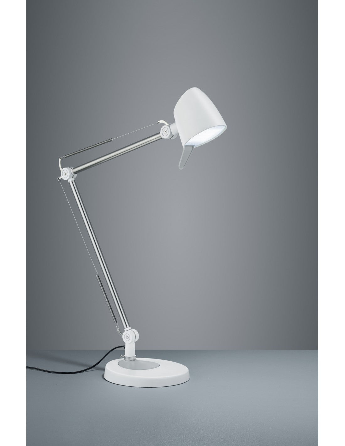 Lampada da Scrivania Led 5w Orientabile Rado Bianco Trio Lighting