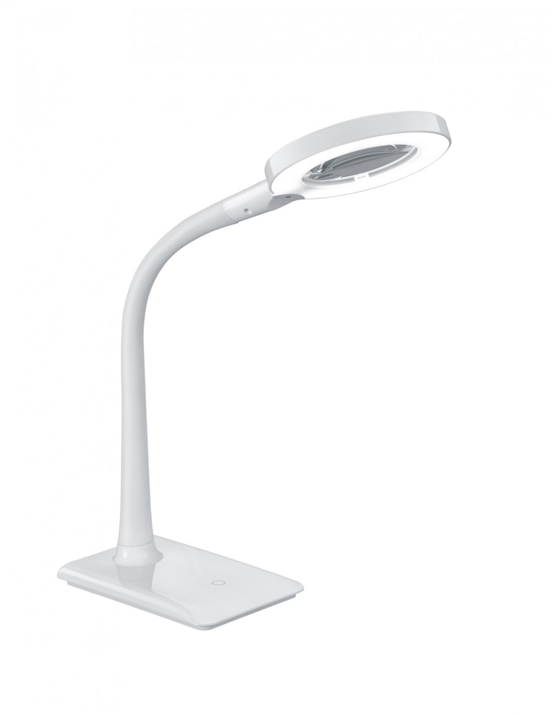 Lampada Scrivania Led Con Lente Ingrandimento Lupo Bianco Trio Lighting