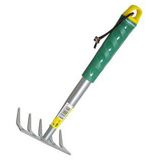 Rastrello professionale da giardinaggio con larghezza di 32cm