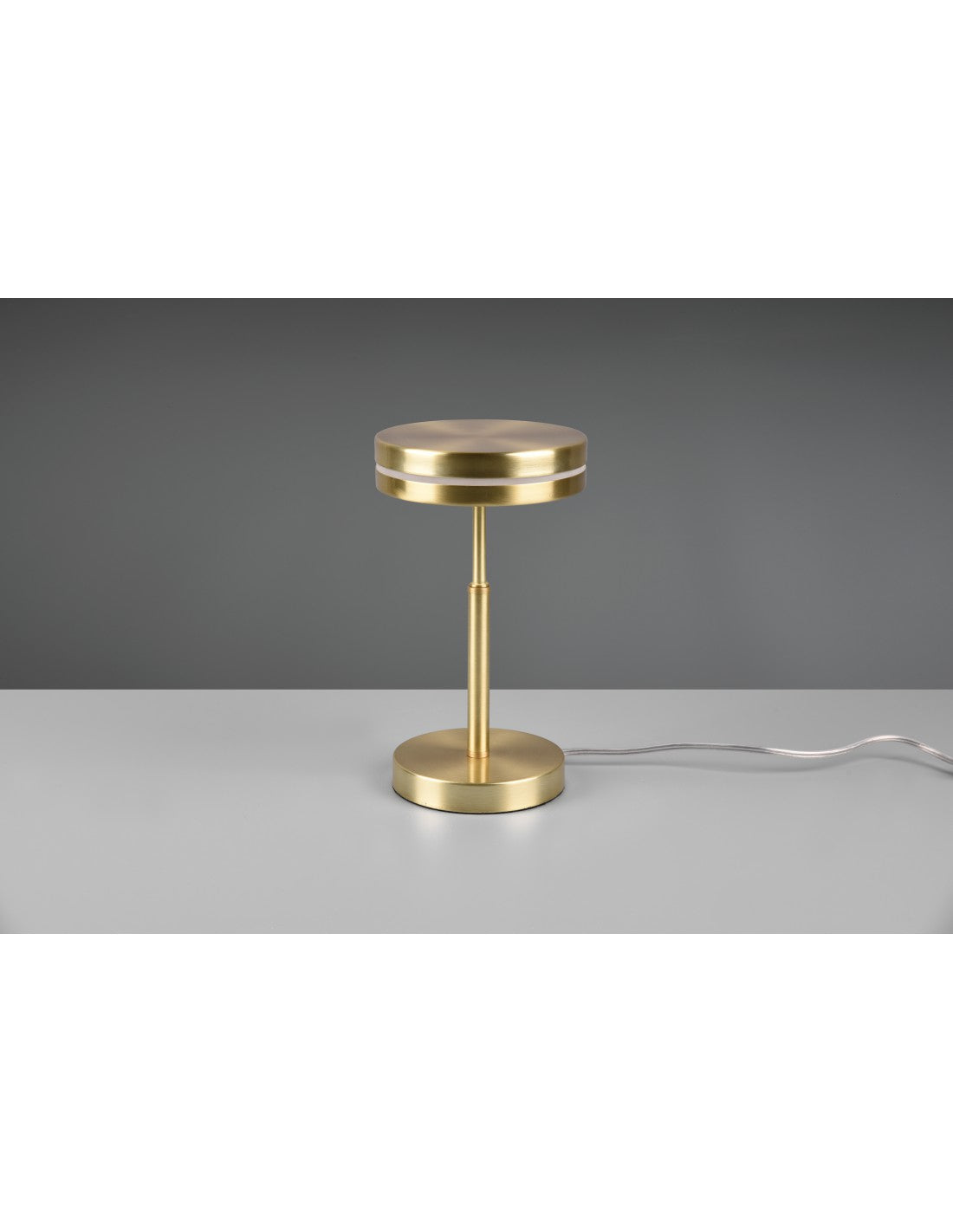 Lumetto Moderno Disco Led Franklin Ottone Trio Lighting