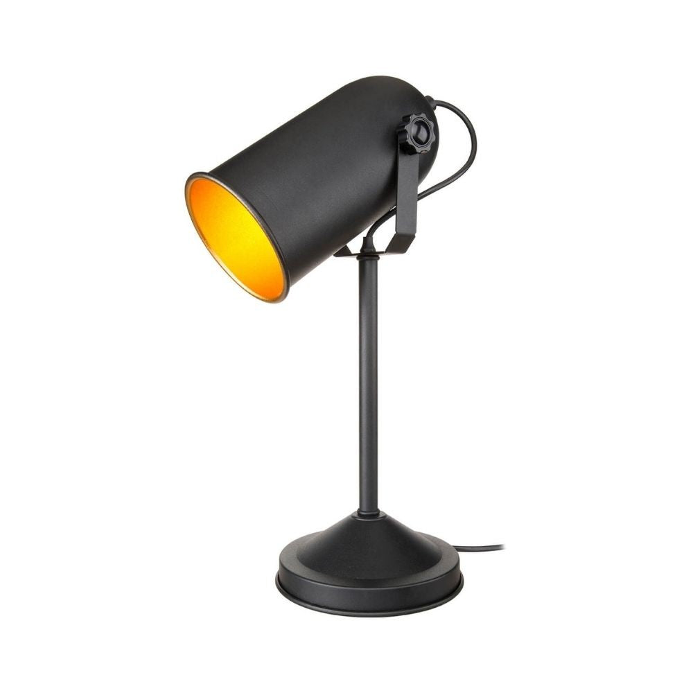 Lampada da tavolo direzionabile Tokyo MDL3636 metallo nero