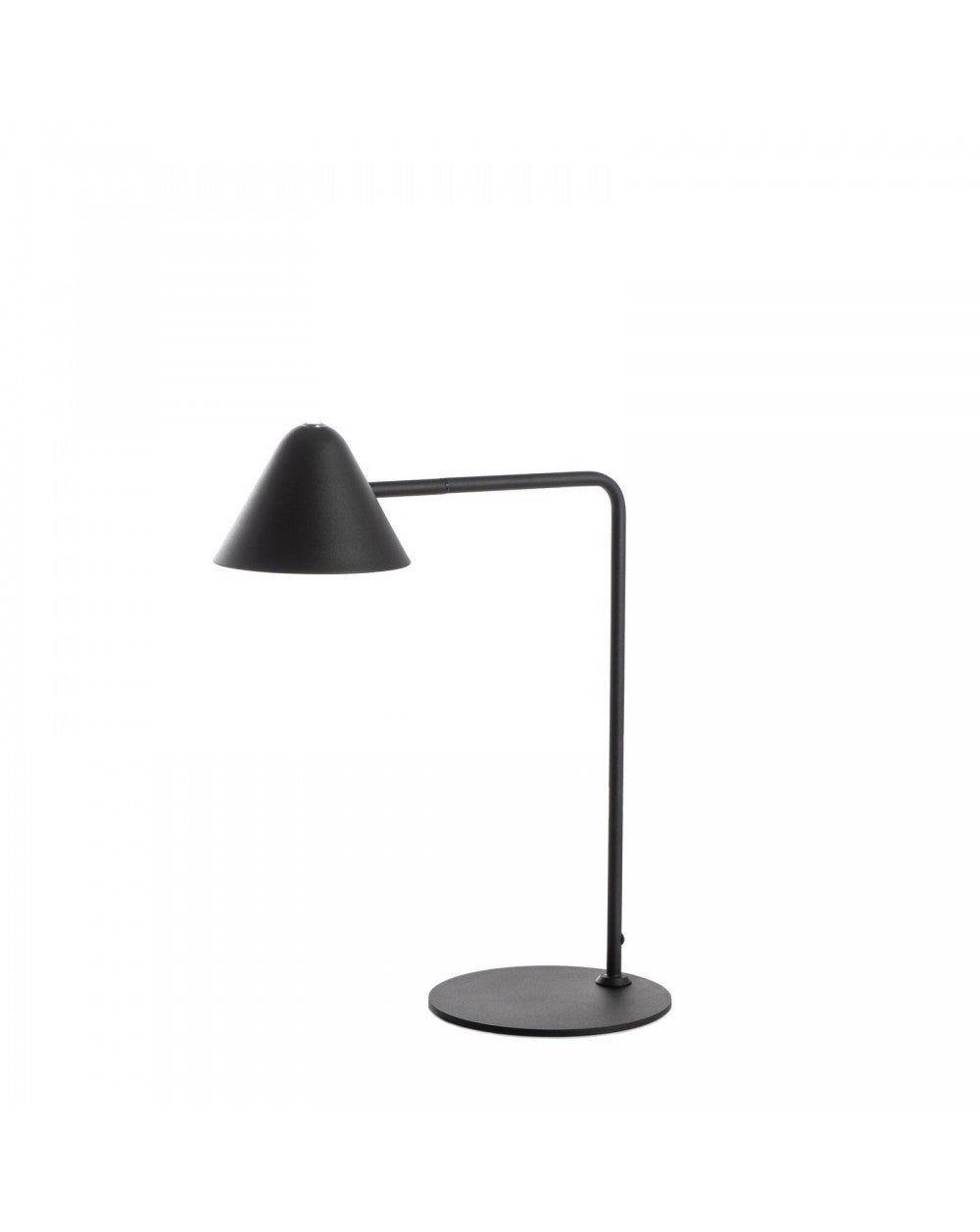 Lampada da tavolo LED Antares in metallo nero STS